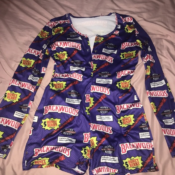 Backwoods romper onesie